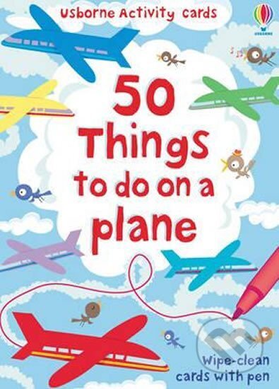 Kniha 50 things to do on a plane