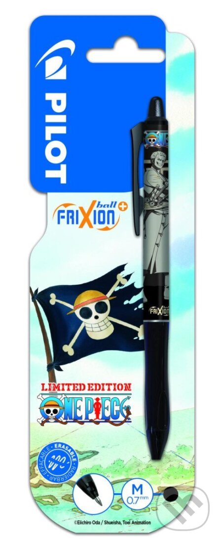 PILOT FriXion Ball Plus One Piece, BL, čierna