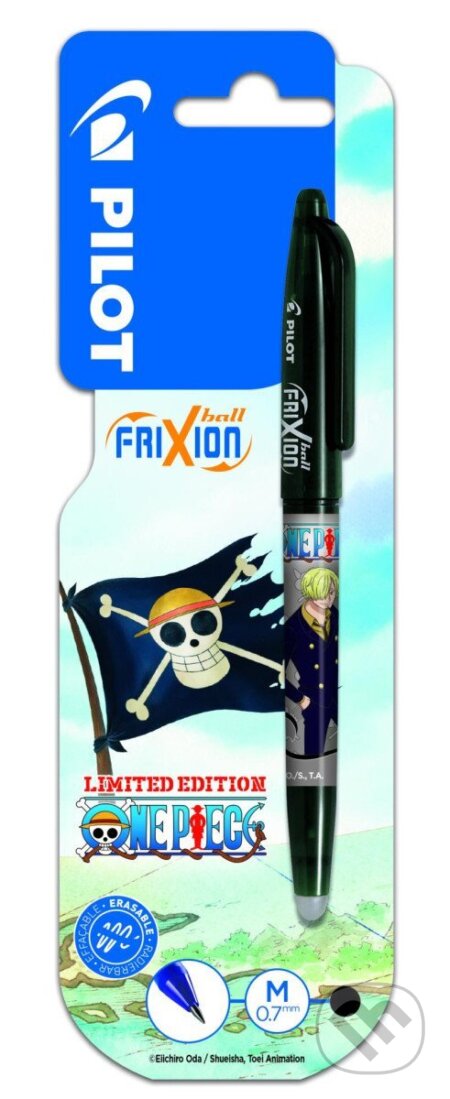 PILOT FriXion Ball 07 One Piece, BL, čierna