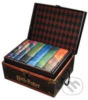 Kniha: Harry Potter Hardcover Boxed Set: Books 1-7 (Trunk) (Kathleen Joanne Rowlingová). Scholastic, 2022