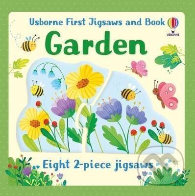 Kniha Usborne First Jigsaws And Book: Garden