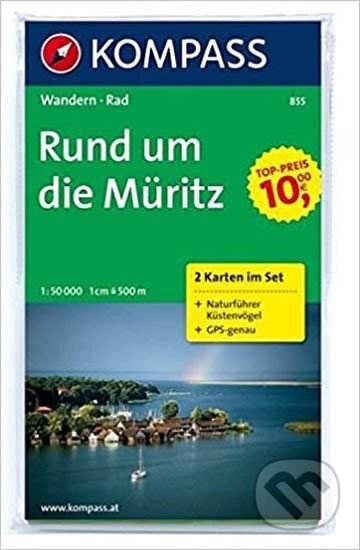 Kniha: Rund um die Müritz 855 NKOM 1:50 (Marco Polo). Marco Polo