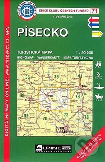 Kniha: KČT 71 - Písecko (freytag&berndt). freytag&berndt, 2008