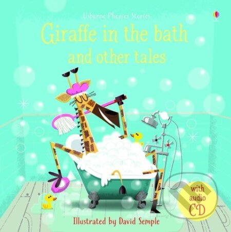 Kniha: Giraffe in the Bath and Other Stories. Book + CD (Lesley Sims). Usborne, 2018