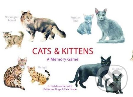 Cats and Kittens (A Memory Game) - Marcel George (ilustrácie)