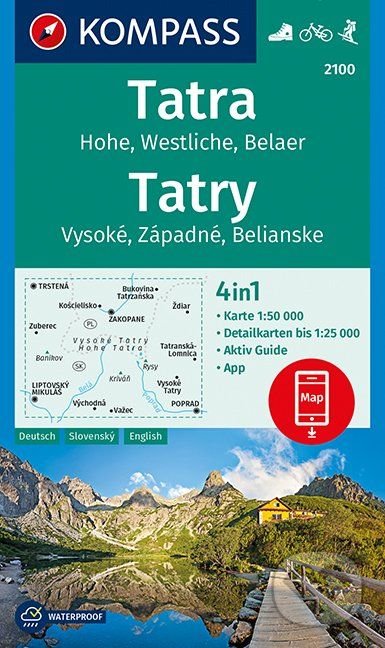 Tatra / Tatry (Hohe – Westliche – Belaer / Vysoké - Západné - Belianske (WK 2100))