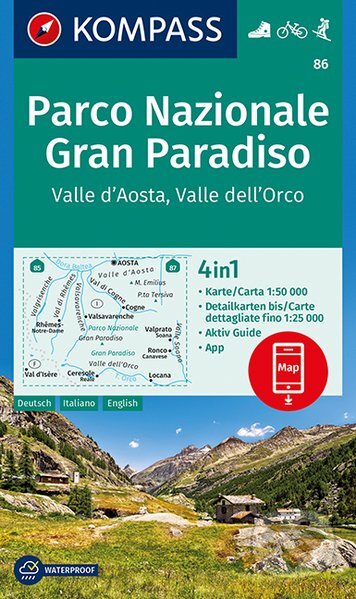 Parco Nazionale / Gran Paradiso, Kompass, 2018
