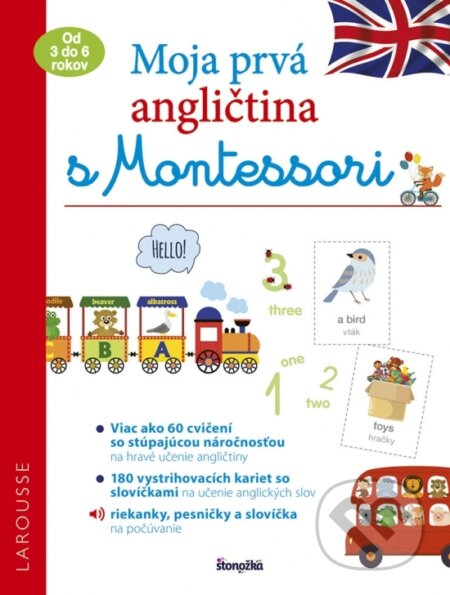 Moja prvá angličtina s Montessori - Lydie Barusseauová, Ikar, 2018