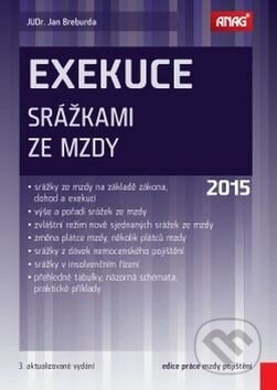 Kniha: Exekuce srážkami ze mzdy 2015 (Jan Breburda)