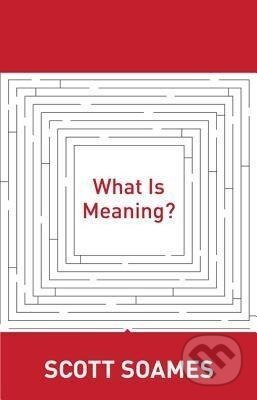Kniha: What Is Meaning? (Scott Soames). Princeton University Press, 2012