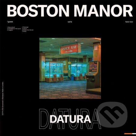 Boston Manor: Datura (transparent blue) LP - Boston Manor
