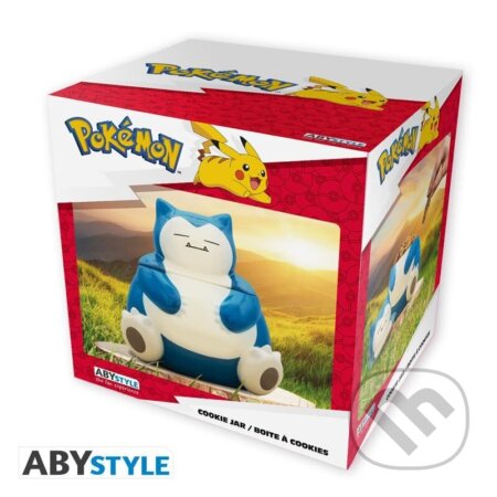 ABYstyle Keramická dóza na sušenky Pokémon - Snorlax Vícebarevná