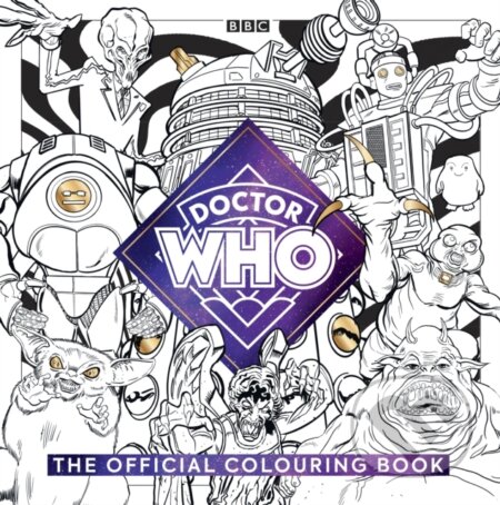 Kniha The Official Doctor Who Colouring Book