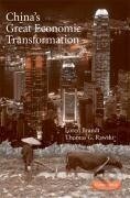 Kniha: China's Great Economic Transformation (Loren Brandt). Cambridge University Press, 2008