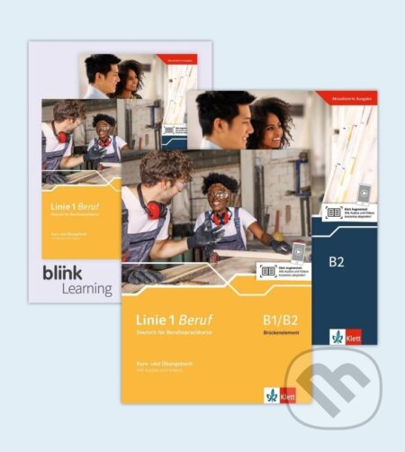 Kniha: Linie 1 Beruf B1/B2 & B2 - Kurs./Übungsbuch PAKET + BlinkLearning Blended Bundle (14 Monate) (Susan Kaufmann). Klett, 2022