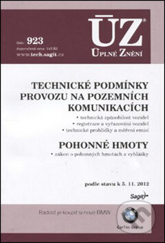 Kniha: ÚZ 923 Technické podmínky provozu na pozemních komunikacích, Pohonné hmoty (Sagit)