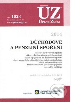 Kniha: ÚZ 1023 Důchodové a penzijní spoření (Sagit). Sagit