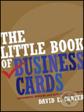 Kniha: Little Book of Business Cards (David E. Carter)