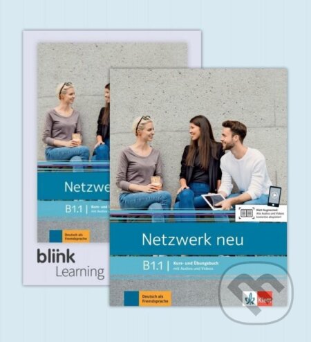 Kniha: Netzwerk neu B1.1 - Kurs./Übungsbuch Teil 1 + BlinkLearning Blended Bundle (14 Monate) (Stefanie Dengler). Klett, 2021