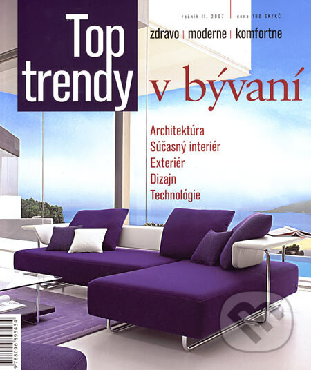 Top trendy v bývaní - 2007, MEDIA/ST, 2006