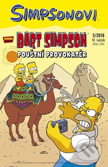 Bart Simpson 5/2018 (Pouštní provokatér) - kniha z kategorie Komiksy