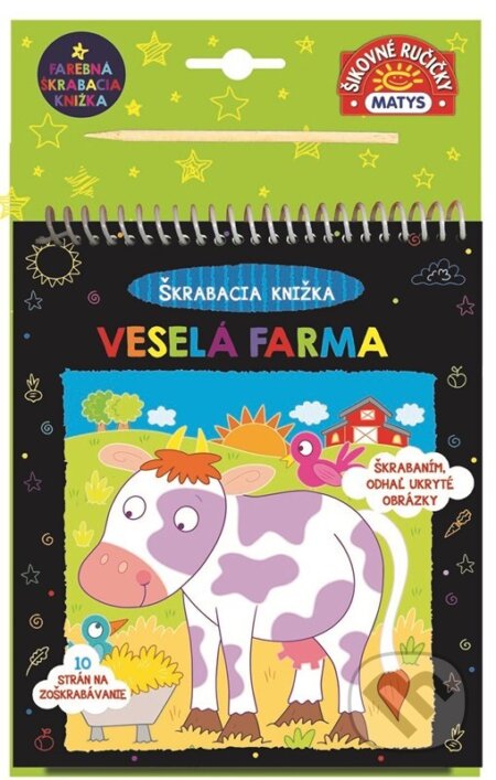 Kniha: Škrabacia knižka: Veselá farma (Malgorzata Ewa Skibinska)