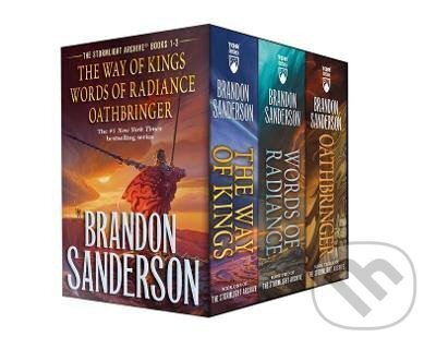 Kniha: Stormlight Archive MM Boxed Set I, Books 1-3: The Way of Kings, Words of Radiance, Oathbringer (Brandon Sanderson). St. Martin´s Press, 2020