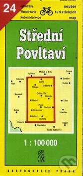 Kniha: TM 24 Střední Povltaví (Kartografie Praha). Kartografie Praha
