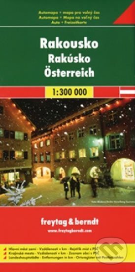 Kniha: Rakousko 1:300T/automapa (SHOCart). SHOCart