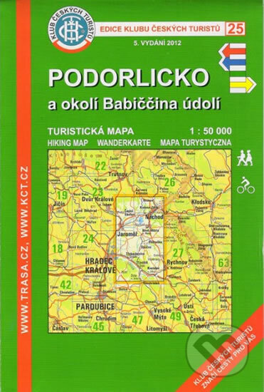 Kniha: Podorlicko a okolí Babičina údolí 25 (SHOCart). SHOCart, 2012