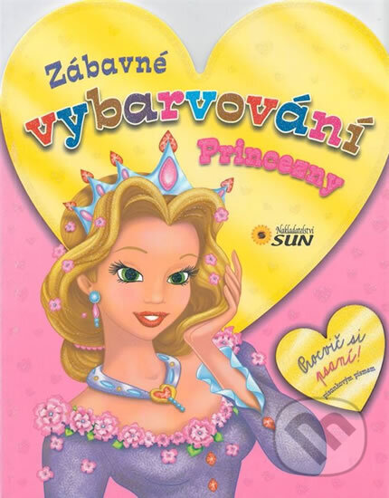 Kniha: Princezny - Zábavné vybarvování (růžová) (neuvedený autor). SUN, 2014