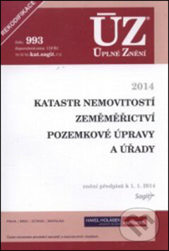 Kniha: ÚZ 993 Katastr nemovitostí (Sagit). Sagit