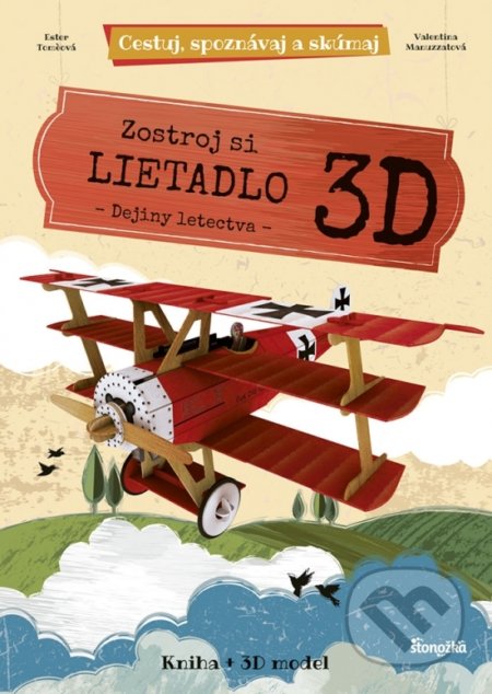 Zostroj si 3D lietadlo - dejiny letectva - Kolektív, Ikar, 2018