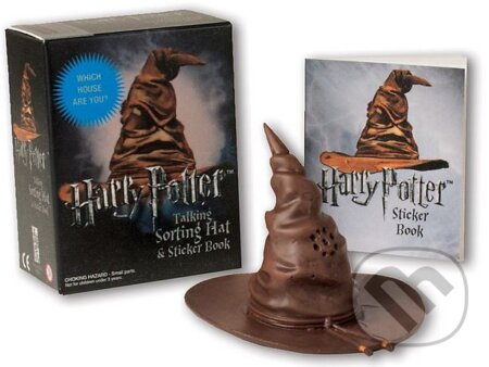 Harry Potter Talking Sorting Hat and Sticker Book, Running, 2017