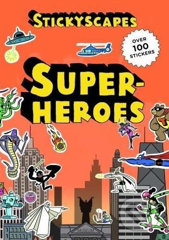 Stickyscapes Superheroes, Laurence King Publishing, 2018