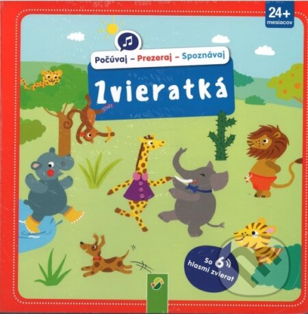 Kniha: Zvieratká - Počúvaj - Prezeraj - Spoznávaj (Katharina Bensch). Schwager & Steinlein Verlag