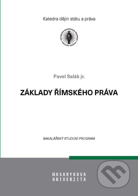 Kniha: Základy římského práva (Pavel Salák). , 2025