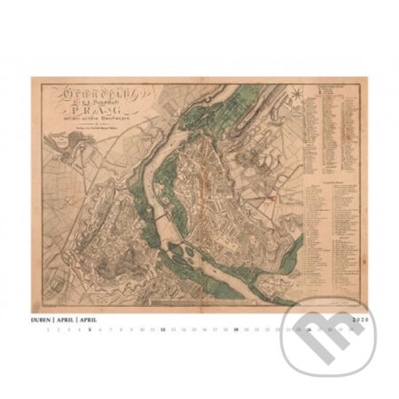 Kalendář nástěnný 2020 - Praha | Prague | Prag - kniha z kategorie Kalendáře