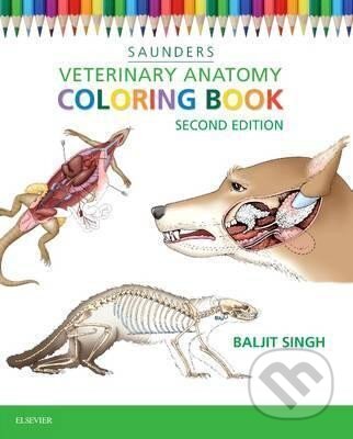 Veterinary Anatomy Coloring Book koupíte na Martinus.cz