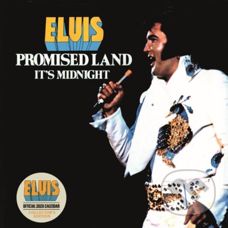 Oficiální sběratelský nástěnný kalendář 2026 Elvis Presley - Golden Records LP replika (30,5 x 30,5 cm) (). , 2025