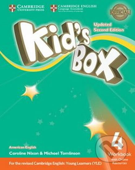 Kniha: Kid´s Box 4 Workbook with Online Resources American English,Updated 2nd Edition (Caroline Nixon). Cambridge University Press, 2017