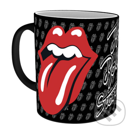 Hrnček Rolling Stones - logo měnící se, Magicbox FanStyle, 2018