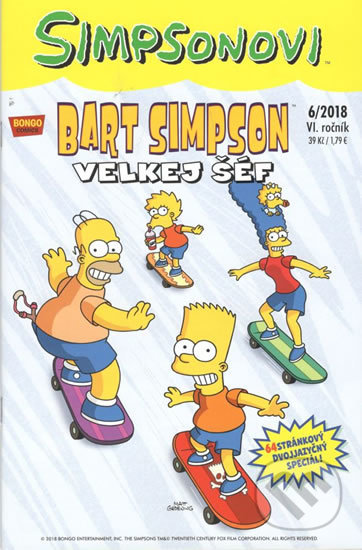 Bart Simpson 6/2018 (Velkej šéf) - kniha z kategorie Komiksy