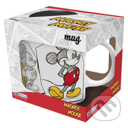 Hrnček kreslený Mickey, Magicbox FanStyle, 2018