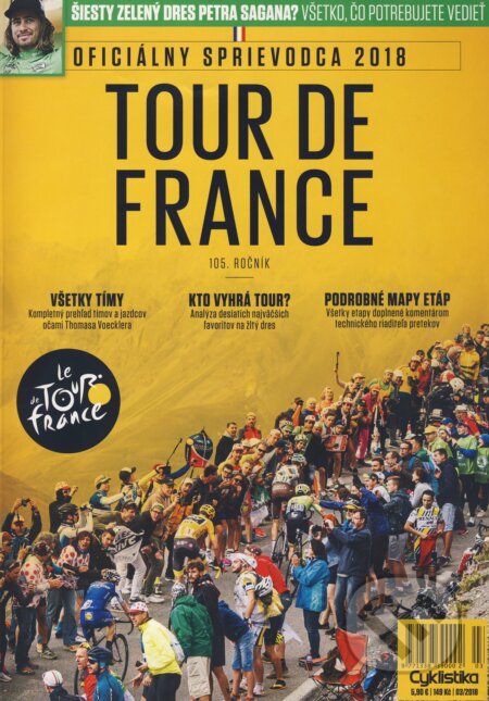 Tour de France 2018 (Oficiálny sprievodca), Sportmedia, 2018