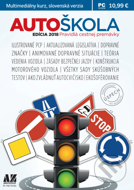 Autoškola (Multimediálny kurz CD-ROM) (Pravidlá cestnej premávky)