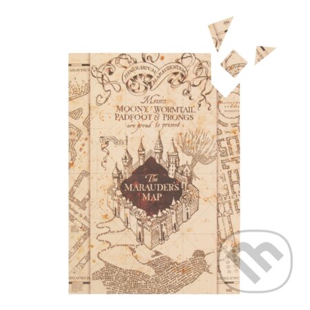 Puzzle: Puzzle magnetické Harry Potter: Záškodnícka mapa (Harry Potter). Harry Potter, 2025