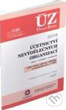 Kniha: ÚZ 1125 Účetnictví nevýdělečných organizací 2016 (Sagit). Sagit, 2016