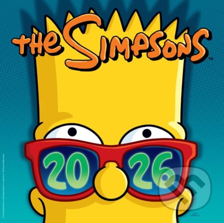 Oficiální nástěnný kalendář 2026: The Simpsons|Simpsonovi (SQ 30,5 x 30,5|61 cm)