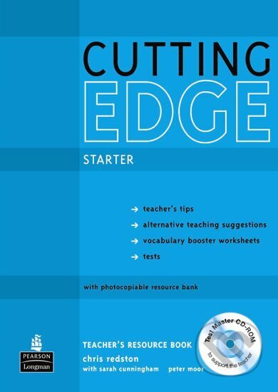 Kniha: Cutting Edge Starter Teacher´s Book w/ Test Master CD-ROM Pack (Sarah Cunningham). Pearson, 2010
